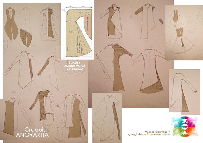 etude costume spectacle